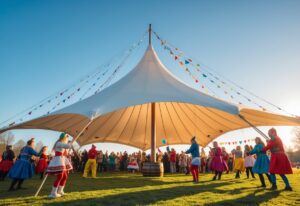 Read more about the article Lej et stort mastetelt til fastelavnsfester og andre udendørs arrangementer